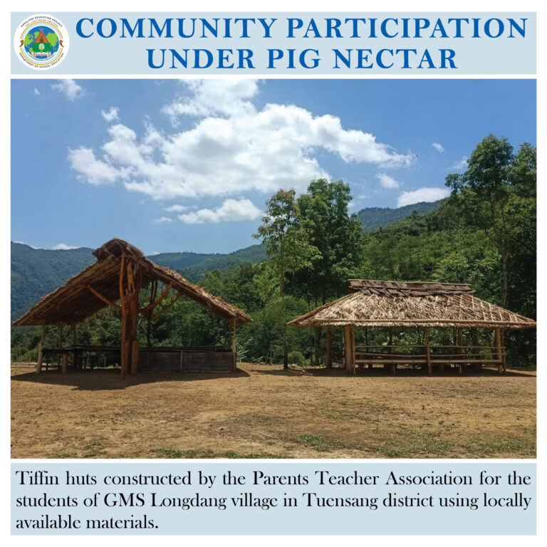 Community participation under PIG NECTAR | GMS Longdang – Tiffin Huts