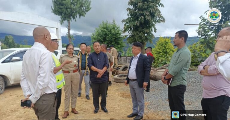 Shri S. Supongmeren Jamir Visits Lighthouse School in Phek, Emphasizes Timely Quality Work