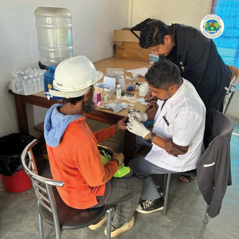Health Camp Promotes Safety at LSC Wokha